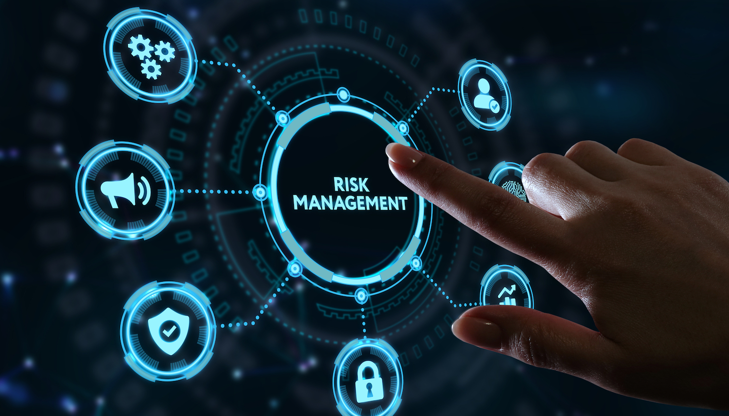 Risk,Management,And,Assessment,For,Business,Investment,Concept.,Business,,Technology,